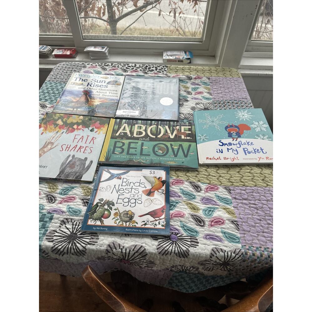 Large Lot Of Children’s Books (6) Kane Miller Books (Fair Shares; Above&Below)